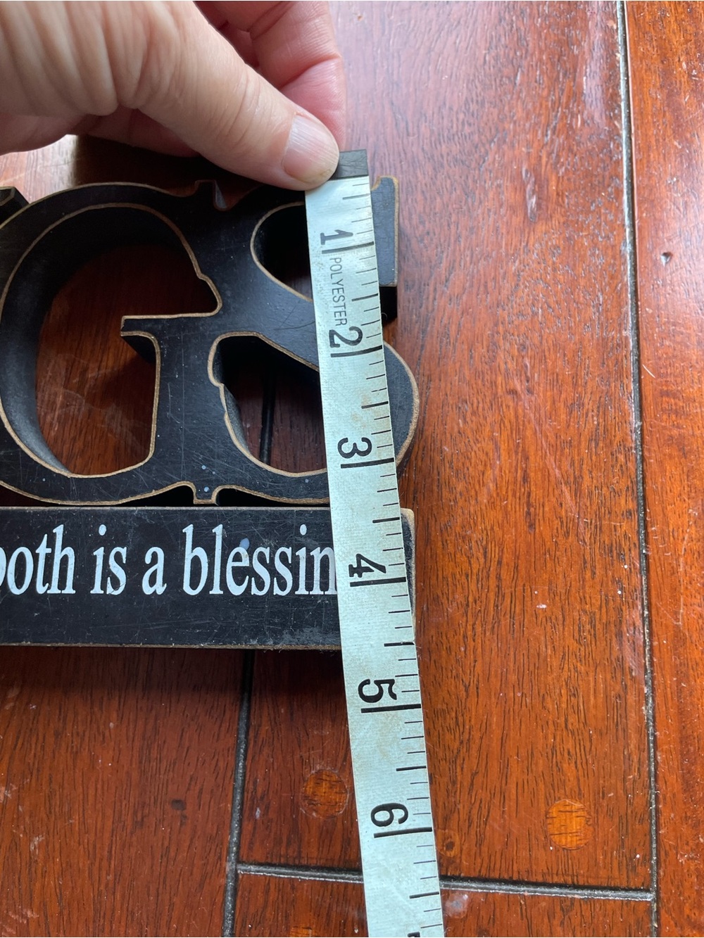 Blessings Table/Wall Sign - Black Decorative - Picture 7 of 7